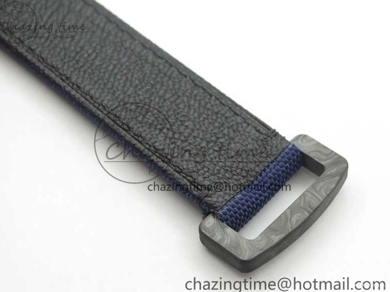 1222 Daytona DIW Carbon OMF Best Edition Blue Paint Dial on Deep Blue Nylon Strap A Tailored 2842